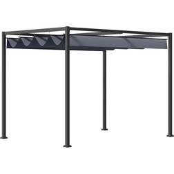 OutSunny Pergola Gazebo 4x3 m