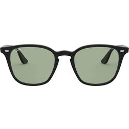 Ray-Ban Asian Fit 601/2 Solbriller - Shiny Black