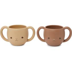 Konges Sløjd Cutie Cups Copper Brown/Rose Sand 2pack