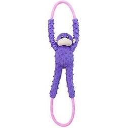 ZippyPaws RopeTugz, Squeaky and Plush Rope Tug Dog