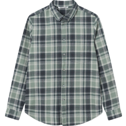 Wood Wood Adam Checked Flannel Shirt