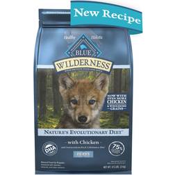 Buffalo Wilderness High Protein Natural Puppy Dry Dog Food Plus Wholesome Chicken