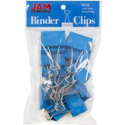 Jam Paper 1.5" Binder Clips, 12ct.