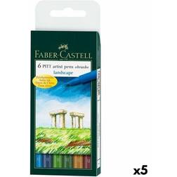 Faber-Castell PITT artist pen B 6p landscape