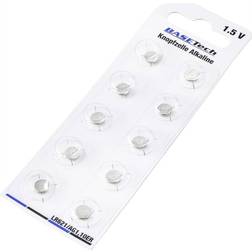 Basetech LR621 Button cell AG1 Alkali-manganese 6 mAh 1.5 V 10 pc(s)