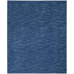 Nourison Essentials Solid Contemporary Blue 63x"