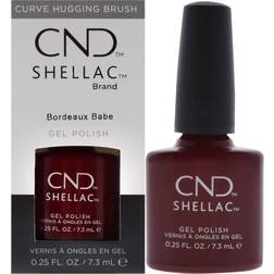 CND Shellac Gel Nail Polish Babe Red/Burgundy