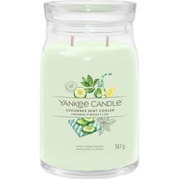 Yankee Candle Cucumber Cooler Mint Bougie Parfumée 567g