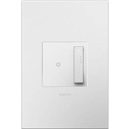 Legrand sofTap Dimmer, Tru-Universal and Gloss White Wall Plate Bundle