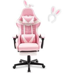 SOONTRANS Modern Gaming Chair -Pink