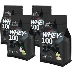 Star Nutrition Whey-100 Banana Chocolate 1kg 4 st