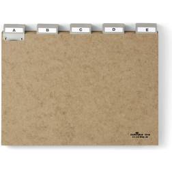 Durable guide index-kort vinduesfaner A4