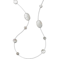 Ippolita Oval Station Necklace - Silver/Pearl