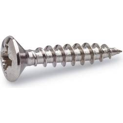 Fast VVS-SKRUV POL 6,0X60 A2 BRK=100