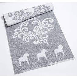Arvidssons Textil Kurbits matta 70x150 Vit, Silver cm