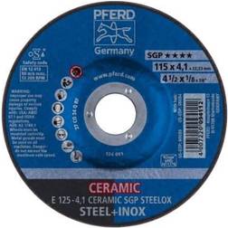 Pferd Slibeskive Ceramic SGP Steelox; 125 mm