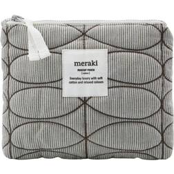 Meraki toilettas Mentha grijs 19x14cm Grijs