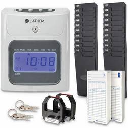 400E Top-Feed Time Clock Bundle White