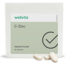 Wellvita C-Zinc 60 stk