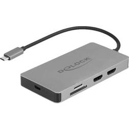 DeLock 87004 Replicatore Di Porte E Docking Station