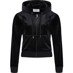 Juicy Couture Classic Velour Robertson Hoodie - Black