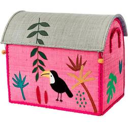 Rice Raffia Storage House Small Tucan