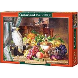 Castorland Still Life with Friut & a Cockatoo Josef Schuster 3000 Pieces