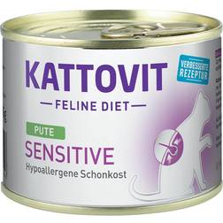 Kattovit Sensitive Ipoallergenico 6 x 185 g Alimento Umido Per Gatti