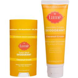 Lume Deo Cream & Deo Stick Coconut Crush 2-pack