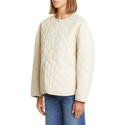 Toteme Quilted Organic Cotton Canvas Jacket