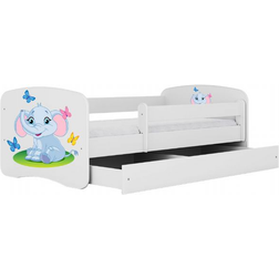 Eurotoys Junior Bed with Box and Mattress 31.5x56.7"