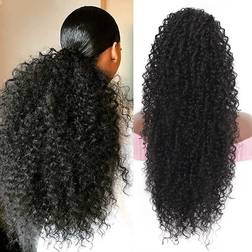 Youthfee Deep Curly Drawstring Ponytail 27 Inch