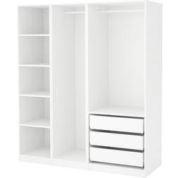 IKEA Pax White Wardrobe 175x201.2cm