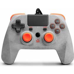 Snakebyte Rock Gamepad Orange/Gris pour PS4