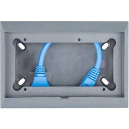 Victron Energy Support Wall mounted enclosure for 65 x 120 mm GX-panels ASS050300010 130 mm x 88 mm x 40 mm convient pour le modèle (onduleur):Panneaux GX