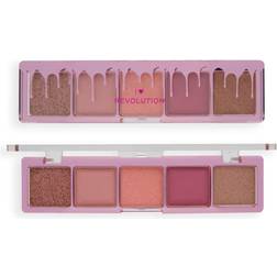 I Heart Revolution Mini Chocolate Eyeshadow Palette Raspberry Fool