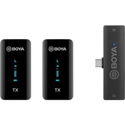 Boya BY-XM6-S6 2x trådløs med USB-C