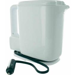 HTC EQUIPMENT Bouilloire électrique 12V 1L 170W Blanc et Bleu