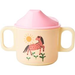 Rice Tudkop fra Soft Pink Farm Print