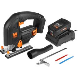 Wen 20-Volt Max Cordless Jigsaw with 2.0 Ah Lithium-Ion Battery and Charger