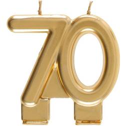 Santex Kagelys Tal Mat Guld Tallet 70