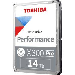 TOSHIBA X300 Pro HDWR51EXZSTB 14TB 7200 RPM 512MB Cache SATA 6.0Gb/s 3.5' Internal Hard Drive