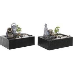 Dkd Home Decor Fontana Buddha Harpiks Orientalsk Dekorationsfigur