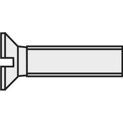 Toolcraft 830415 Undersænkede skruer M2.5