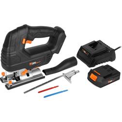 Wen 20V Max Brushless Jigsaw with 4.0 Ah Battery and Charger 20667