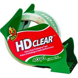 Duck Brand HD Clear Packaging Tape: 1.88 in x 40 yds. (Clear) with dispenser