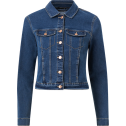 Vero Moda Luna Jacket - Blue/Medium Blue Denim