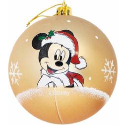 Mickey Mouse Happy smiles Gyllene 6 antal Julgranspynt