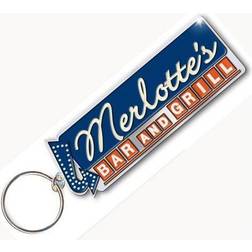 Rocks-Off True Blood Enamel Keychain Merlottes Keyring Bar keyring stackhouse