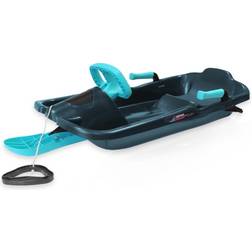 Plastkon Skipper pulka med ratt Titan Blue